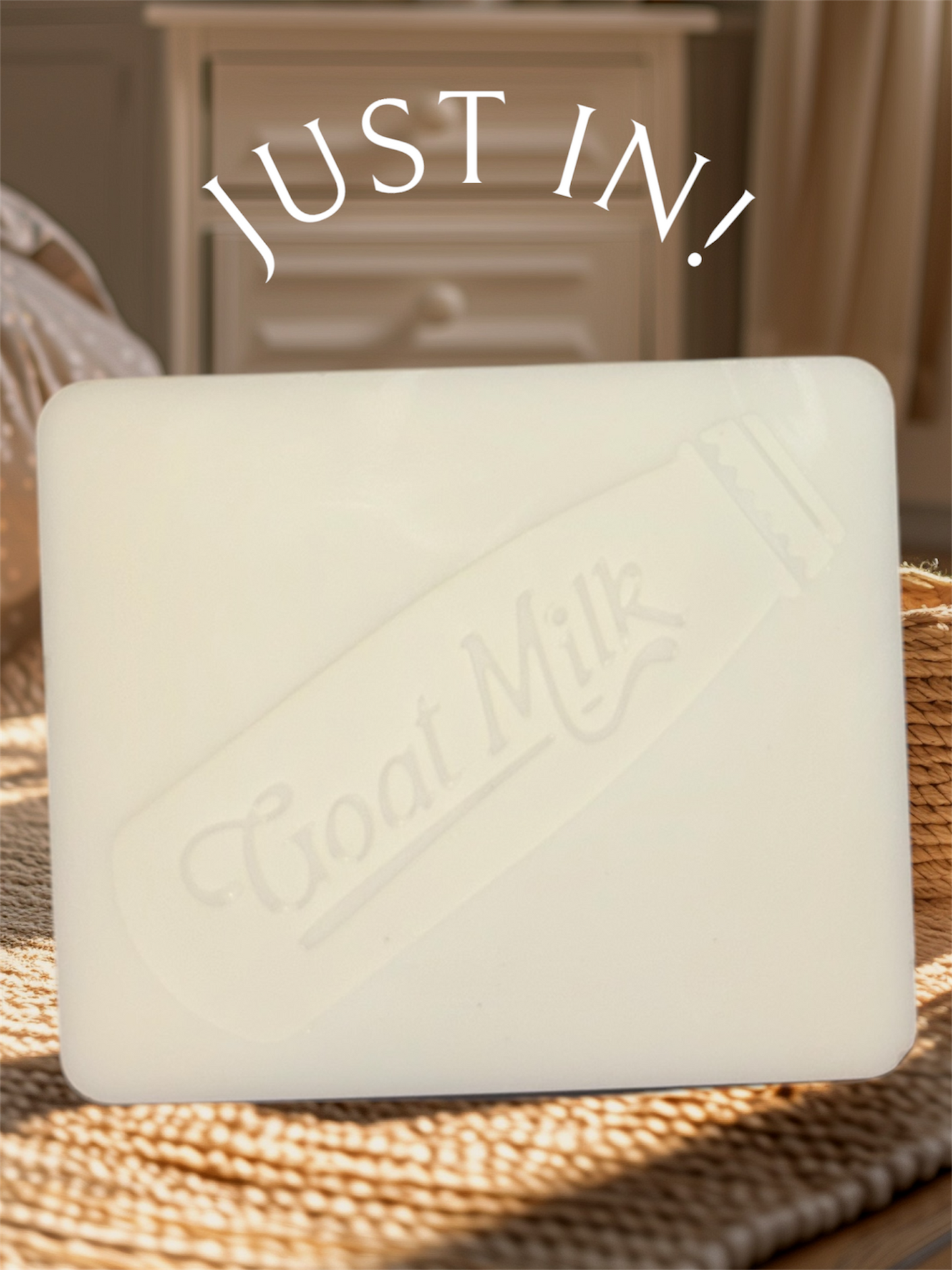 Bars of Goat’s Milk Soaps